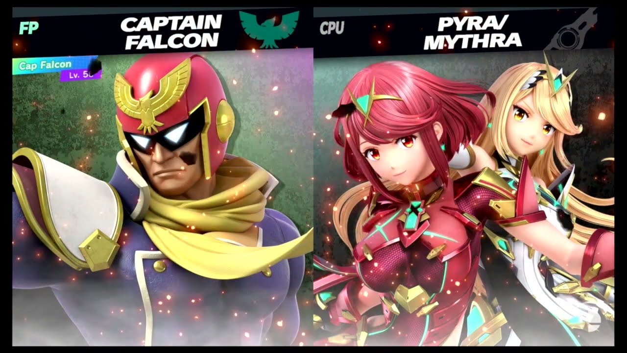 Super Smash Bros Ultimate Amiibo Fights – Captain Falcon vs the World #87 Captain vs Pyra