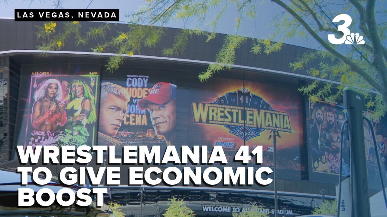 WrestleMania 41 to bring $215 million economic boost to Las Vegas
