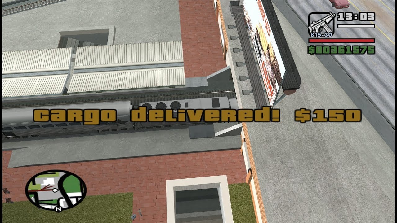 Chain Game Mod - GTA San Andreas - Freight Train missions (levels 1 & 2)