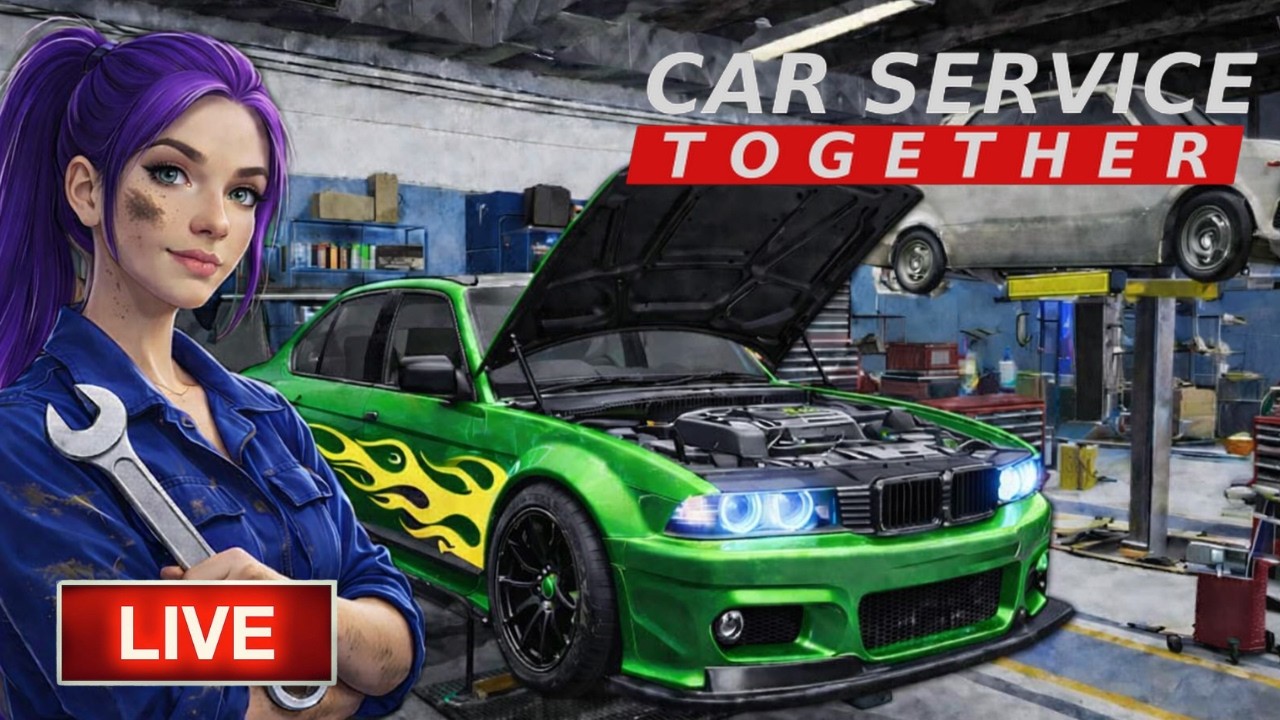 Can we run a five-star mechanic shop with ZERO instructions? | Car Service Together