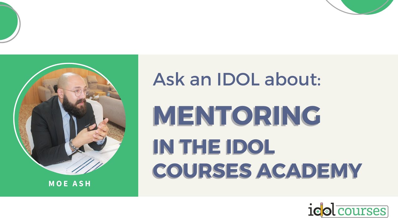 Ask an Instructional Designer about mentoring in the IDOL courses Academy
