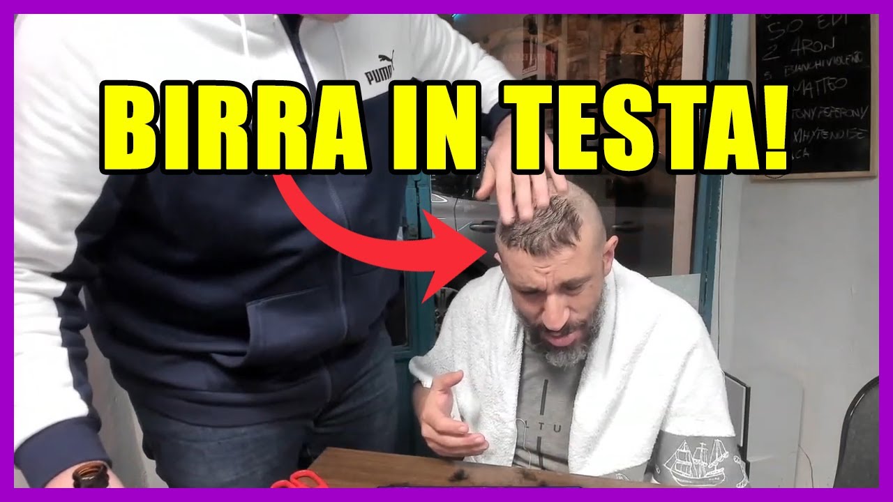 BIRRA IN TESTA AL SUO MODERATORE!