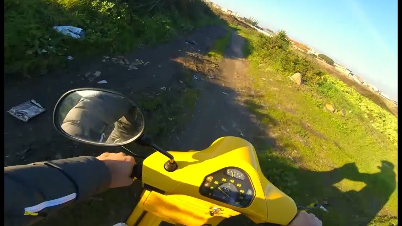 Vespa FL2 102 run around after engine rebuild