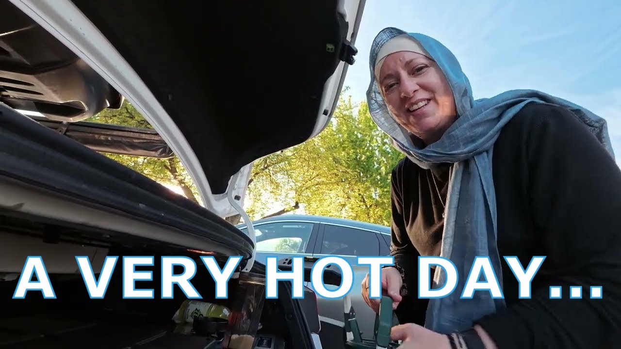 A Very Hot Day Living In My Car Full Time