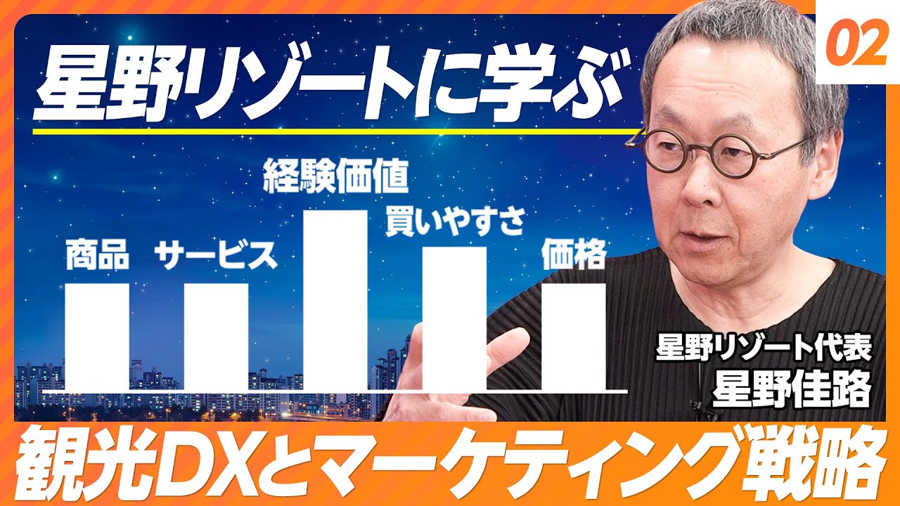 【星野リゾートに学ぶ②】マーケティング戦略とDX戦略【星野リゾート代表・星野佳路】