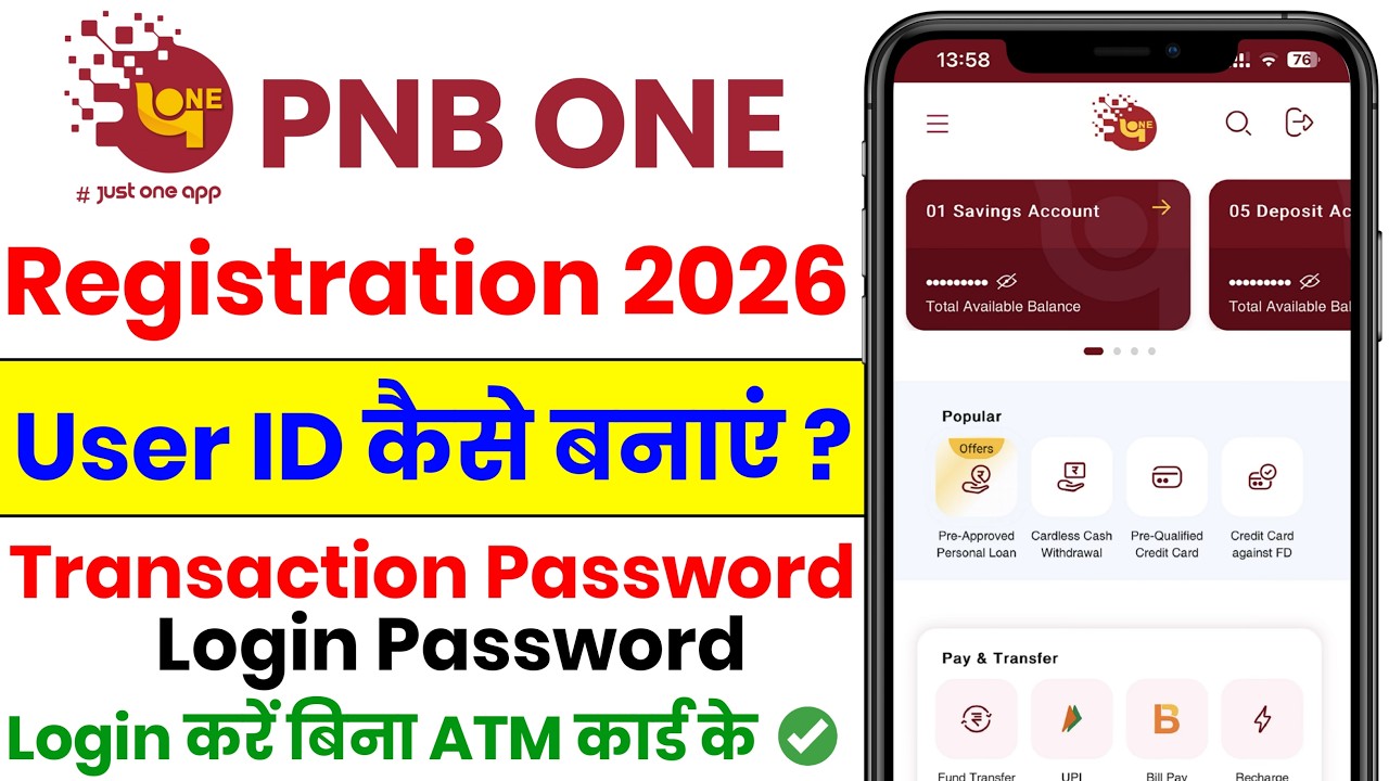 pnb one app me user id kaise banaye 2026 | pnb one app new update | pnb one app login kaise kare