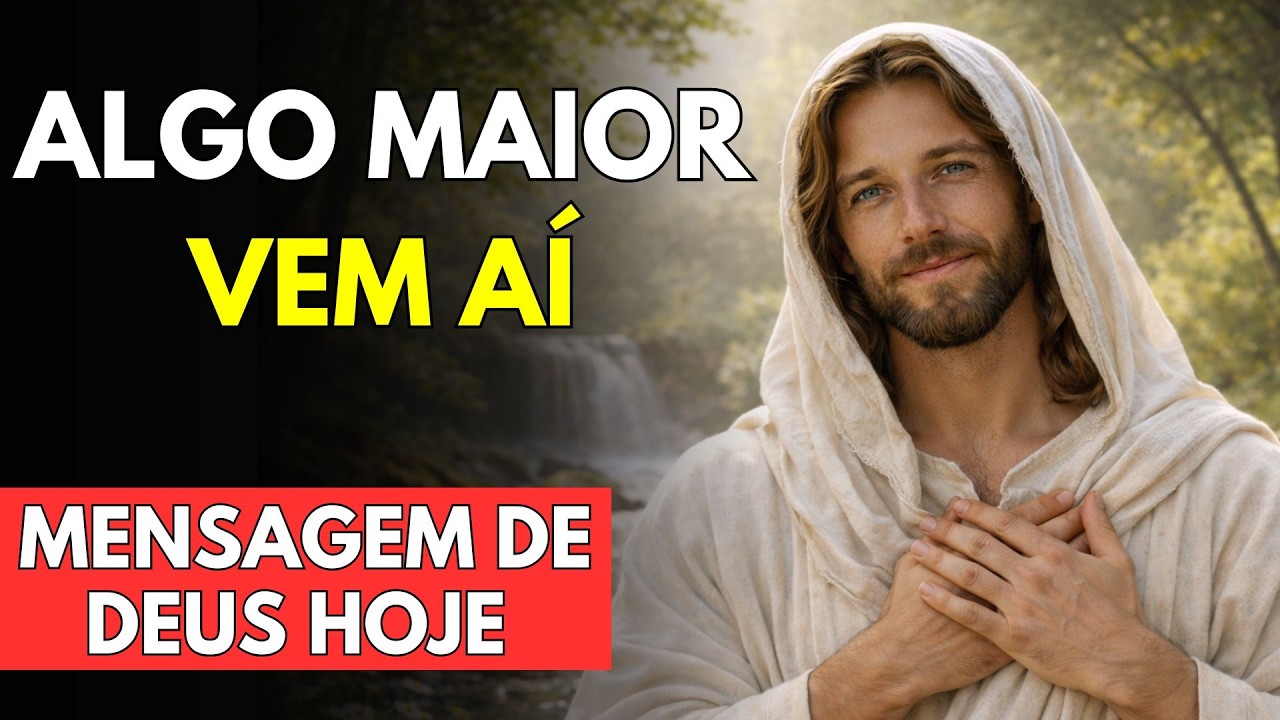 🙏Eu estou preparando algo maior do que você imagina | Jesus diz | Mensagem de Jesus hoje |