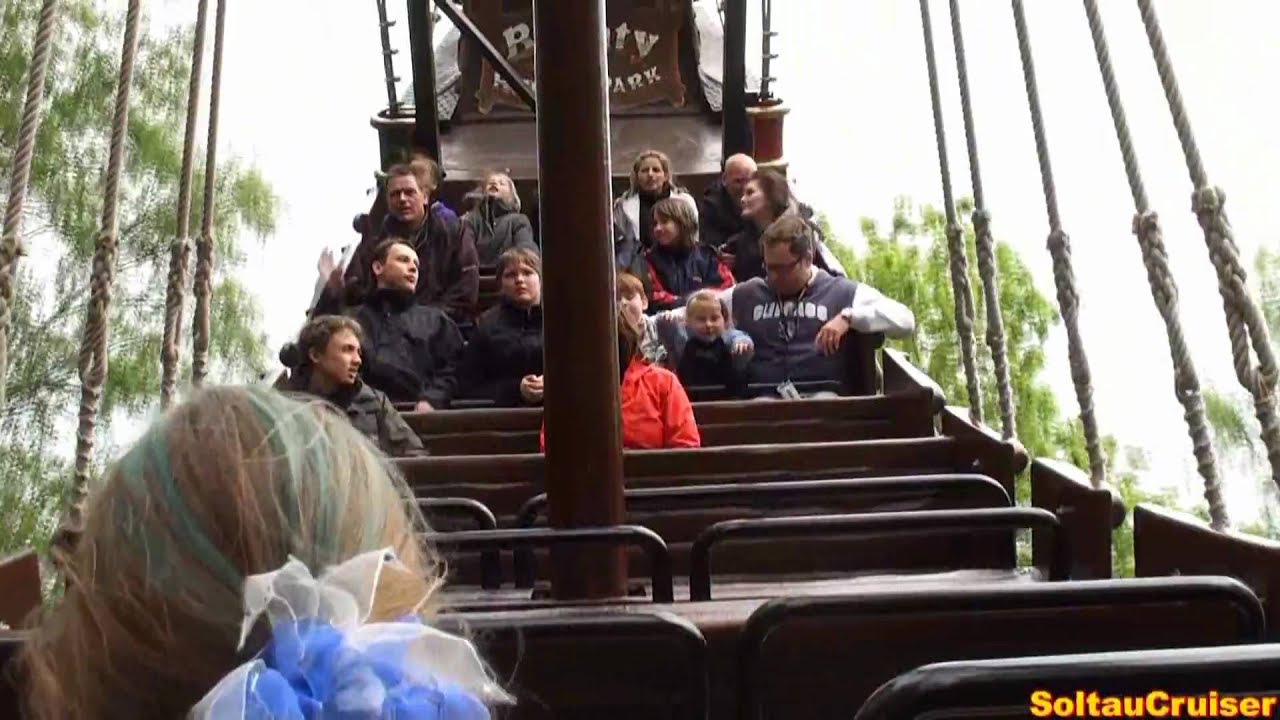 Bounty Schiffschaukel Onride im Heide-Park Soltau Resort (full HD)