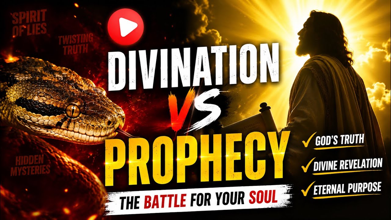 Divination vs Prophecy: The Battle for Your Soul