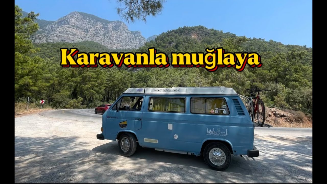 80 MODEL T3 KARAVANLA MUĞLAYA GİDİYORUM / VOLKSWAGEN T3 CAMPER