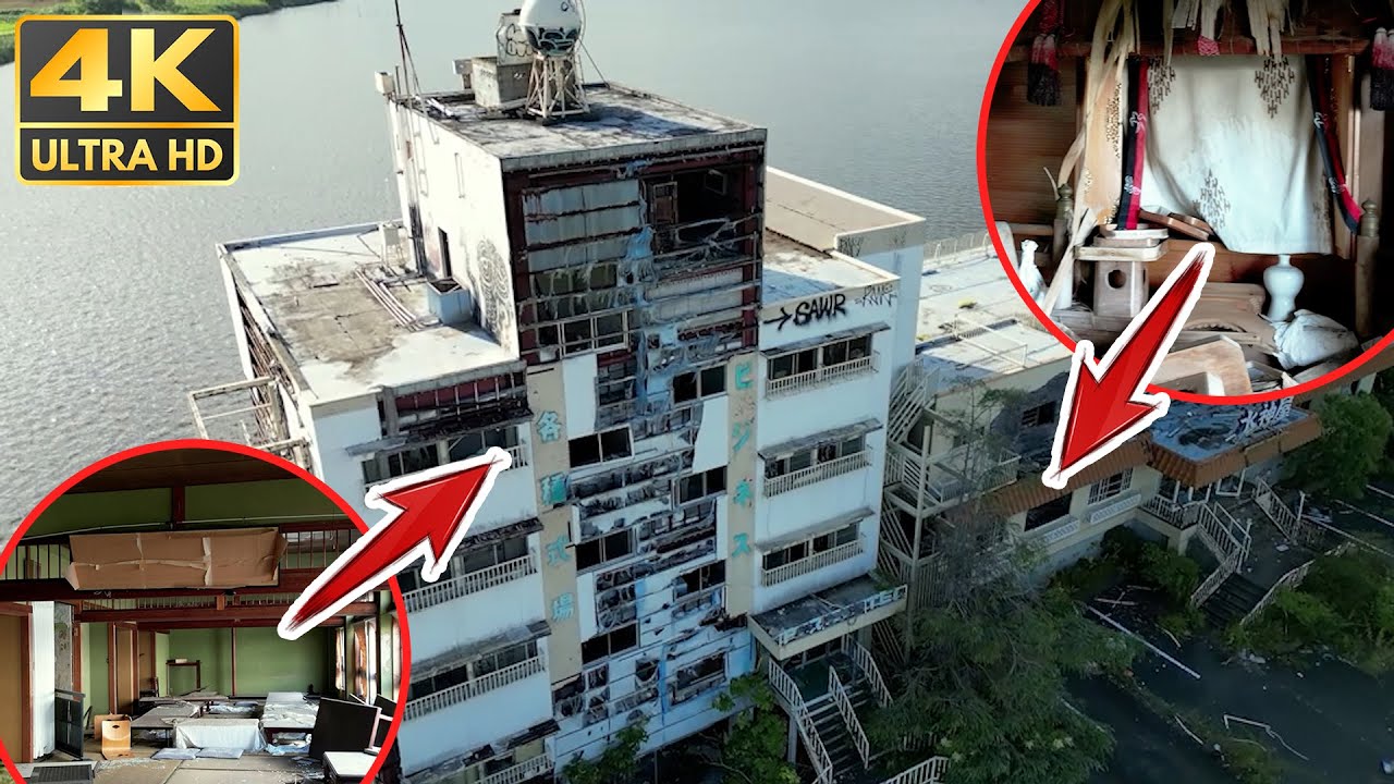 【廃墟内部探索】4Kドローンで龍ケ崎市"水神屋"の内部に潜入！