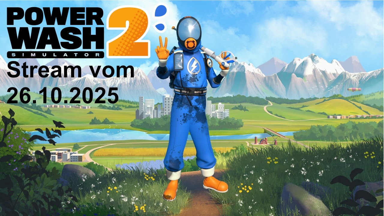 Power Wash SImulator 2  | Stream vom 26.10.2025