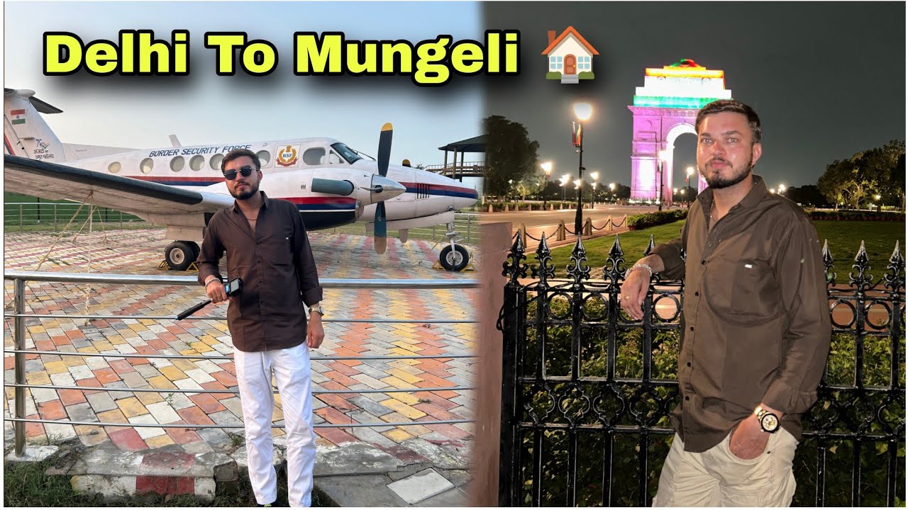 Delhi To Mungeli Back To Home 🏠 Kashmir Trip Complete ✅ Delhi To Bilaspur 🇮🇳