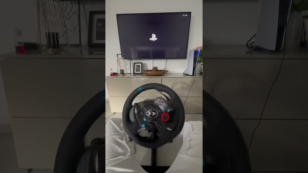Logitech PS steering wheel 🚀 