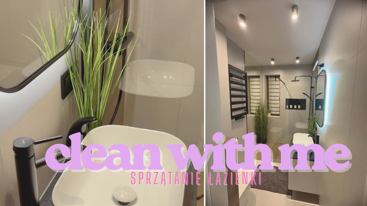 🧼 POSPRZĄTAJMY RAZEM ŁAZIENKĘ 🧼  CLEAN WITH ME 🧼  KAWA NAJPIERW 🧼 DEEP CLEANING