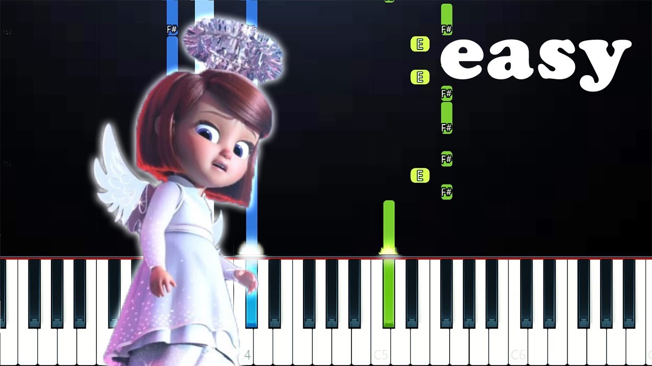 THE BOSS BABY FAMILY BUSINESS - Together We Stand (EASY Piano Tutorial)
