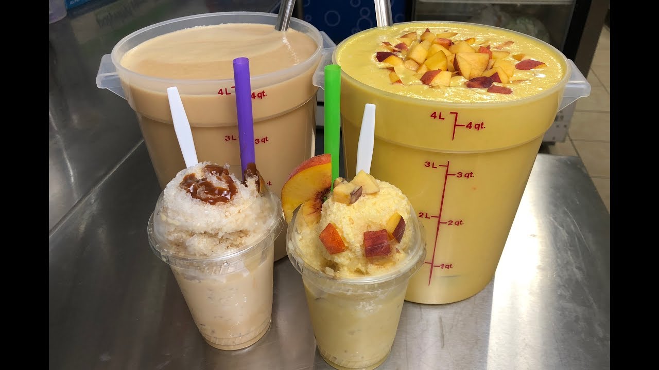 JARABES DURAZNOS CON CREMA Y CAJETA SUPER CREMOSOS PARA NEGOCIO