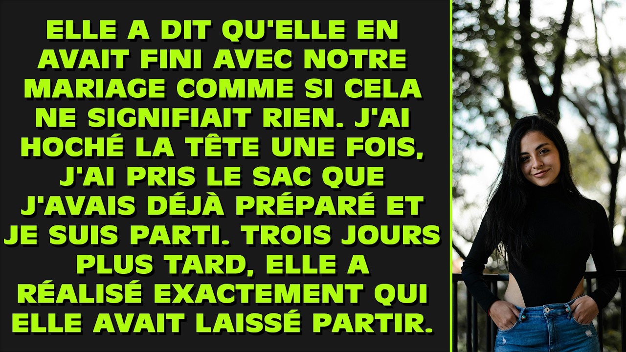 Ma femme a envoyé un SMS de Maui : 'Je viens d'épouser mon partenaire commercial. Tu es pathétique