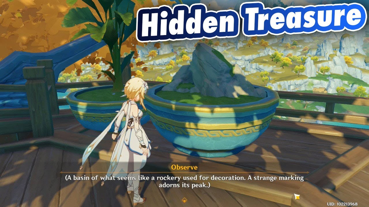 Hidden Treasure at Liyue [rockery  mountain] Genshin Impact