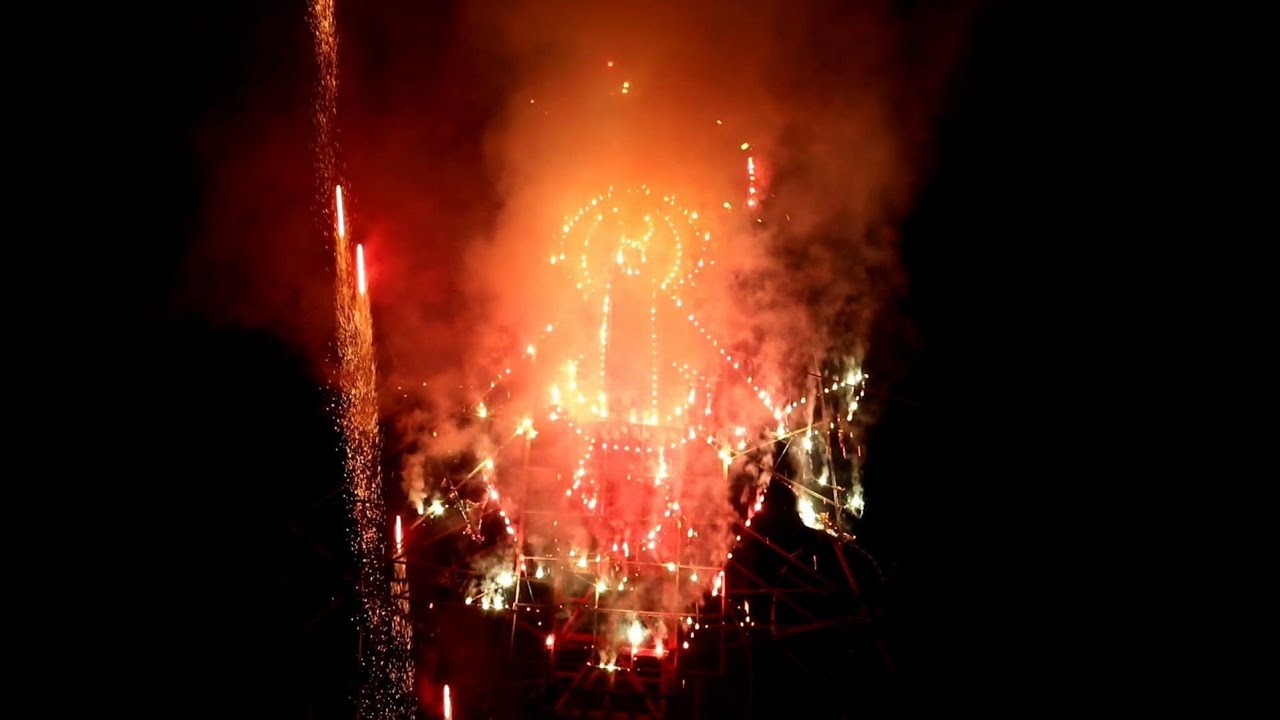 Virgen de Juquila Quema del castillo 7 de Diciembre del 2019