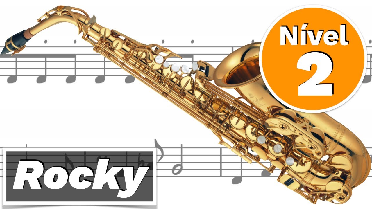 Como Tocar Gonna Fly Now do filme Rocky no Sax Alto - Nível 2