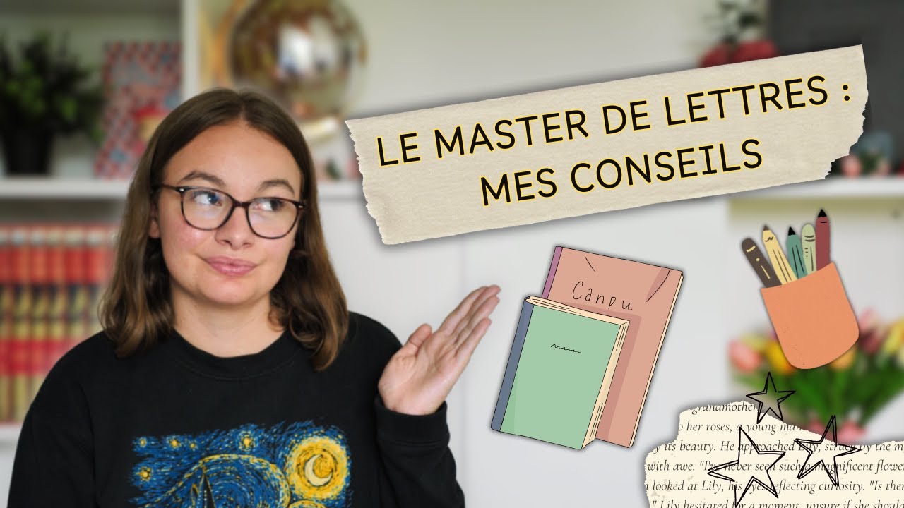 10 CONSEILS pour RÉUSSIR son MASTER DE LETTRES ! 🎓