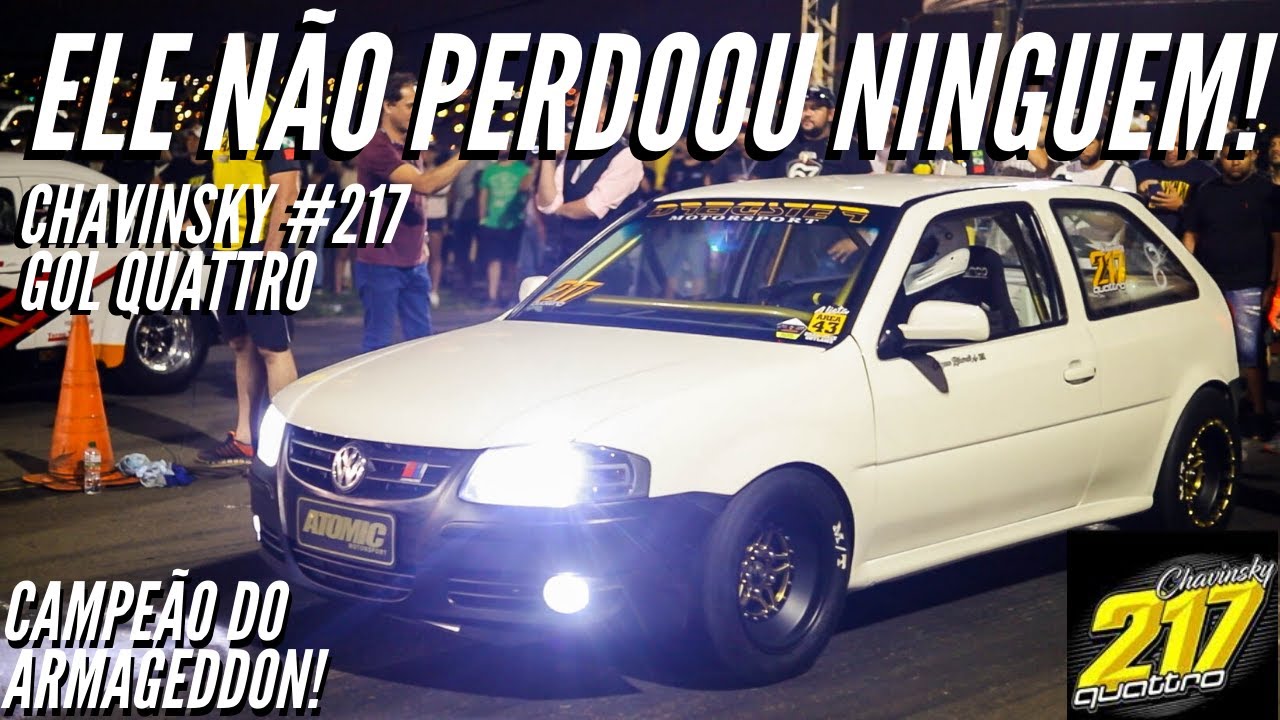 GOL QUATTRO N&Atilde;O PERDOOU NINGU&Eacute;M NO ARMAGEDDON - CHAVINSKY LISTA &Aacute;REA 43