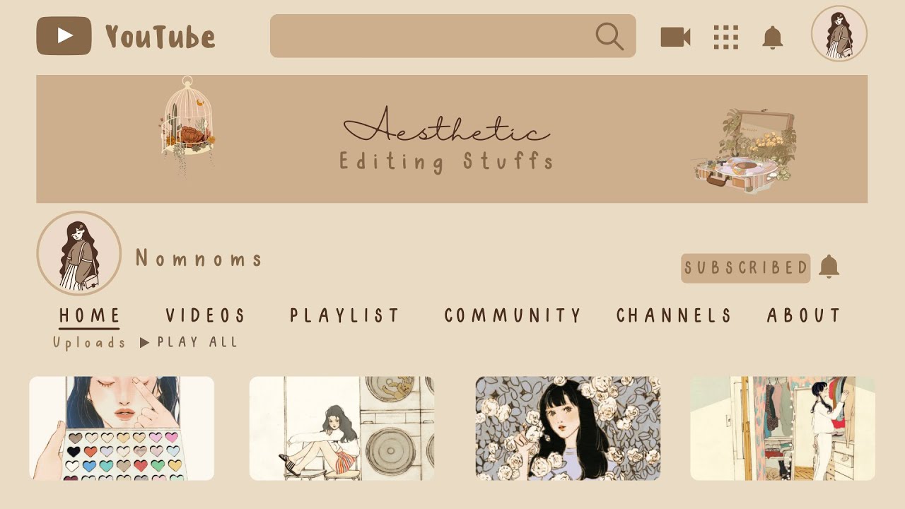 Brown Themed Aesthetic Intro Templates│Free Download│✿ 𝓝𝓸𝓶𝓷𝓸𝓶𝓼 ✿
