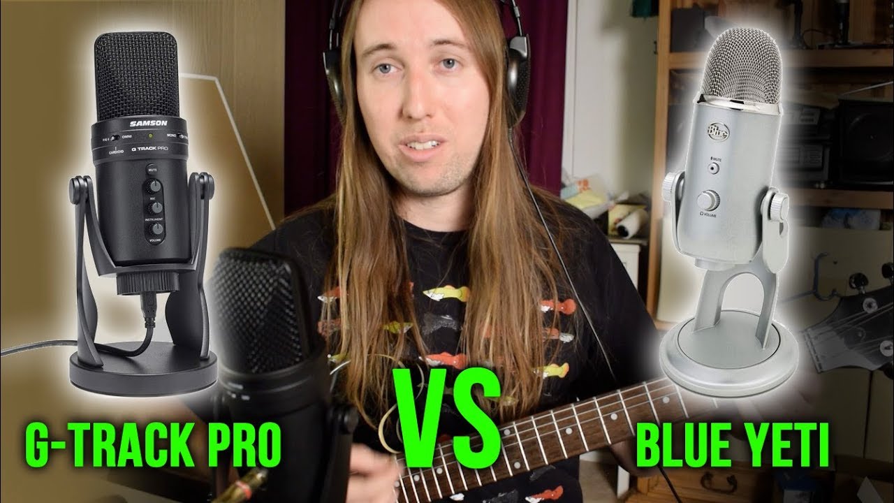 Samson G-Track Pro против Blue Yeti! Обзор и сравнение!