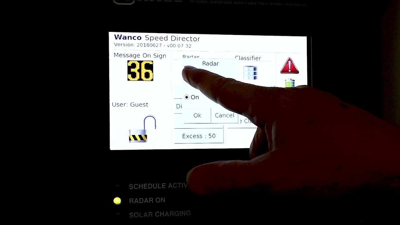 Wanco Compact Speed Trailer: In-Cabinet Controller Overview
