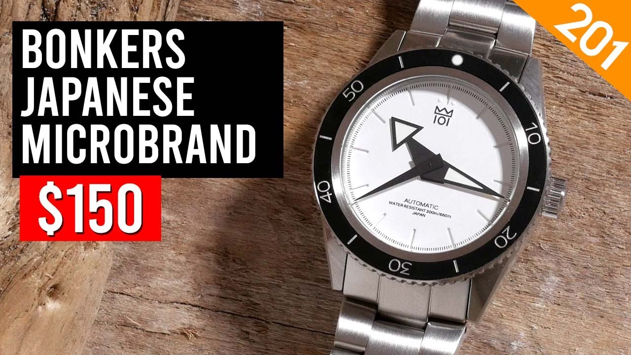 Affordable Automatic Japanese Dive Watch with Massive Hands - Hyakuichi 101