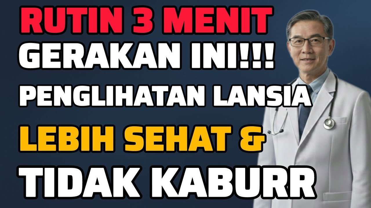 🔴🔴🔴3 menit saja, pengelihatan lansia lebih sehat dan tidak kabur lagi🌱🌿