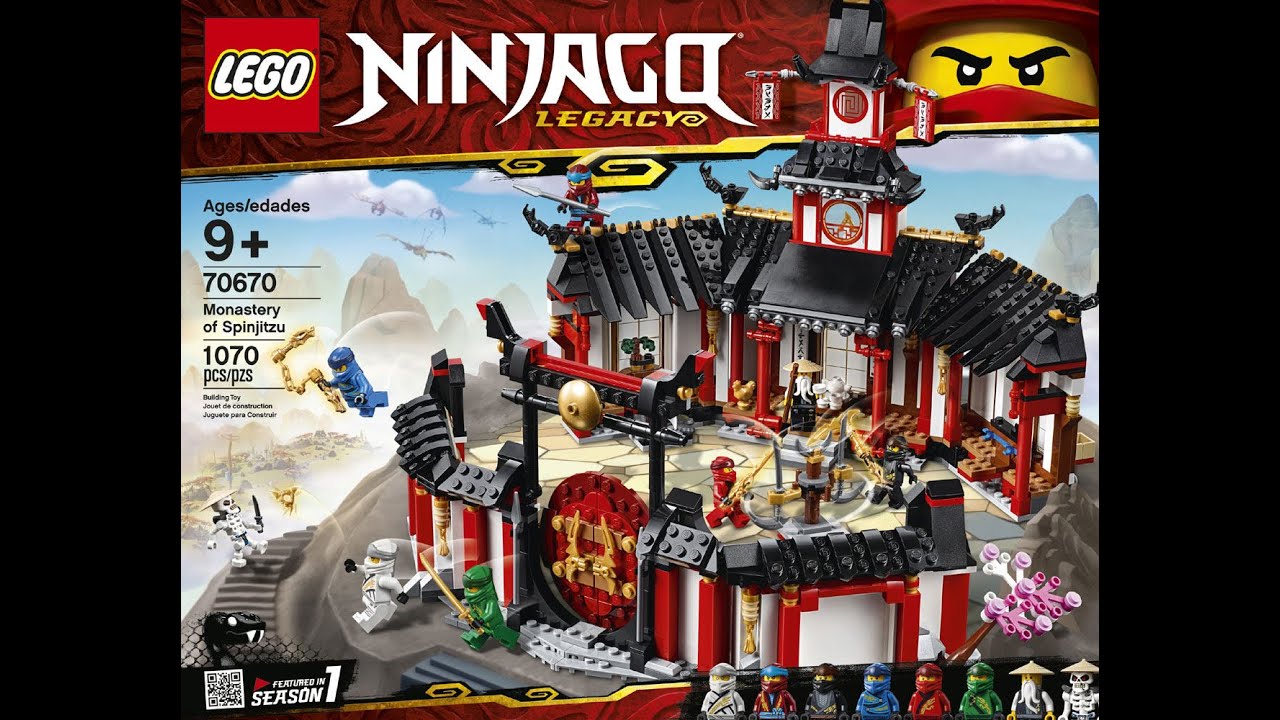 #LEGOBUILDDAY - Lego Ninjago Monastery of Spinjitzu (70670) Speed Build