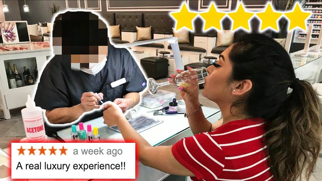Going To The BEST Reviewed *NAIL SALON* In My City! *5 STAR*