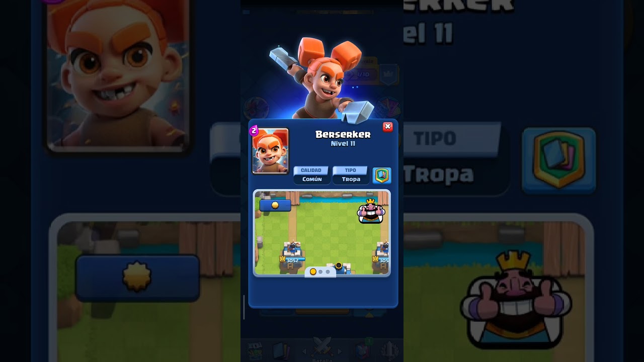 Jugando clash rollar