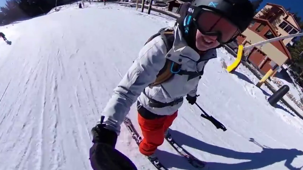 Ricoh Theta V Test Footage - Skiing in 360˚ (Unedited)