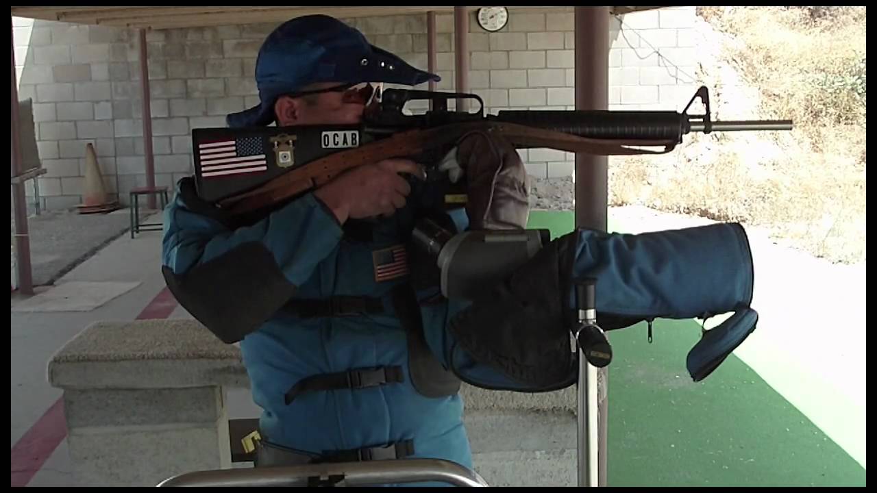 [HD] AR15 Service Rifle Standing Practice 2009-05-10
