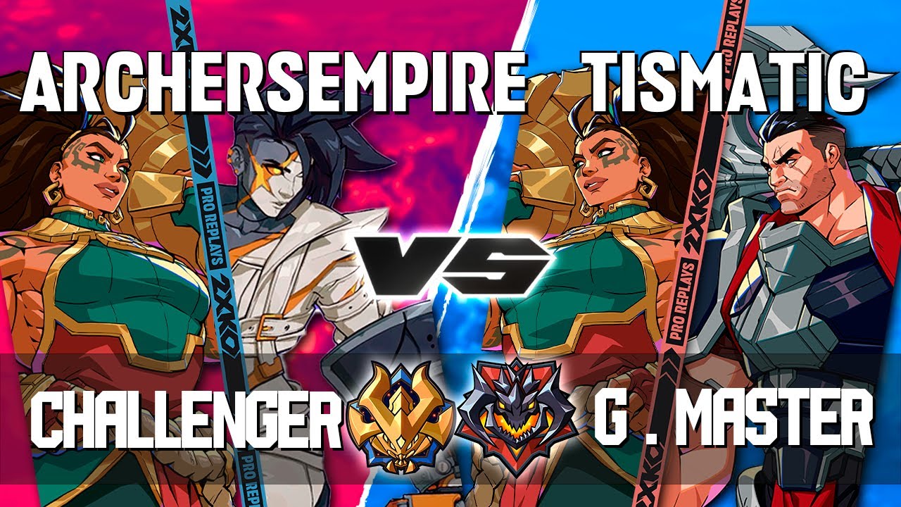 2XKO ▰ ARCHERSEMPIRE (Illaoi-Vi) vs TISMATIC (Illaoi-Darius) ▰ 2XKO Pro level replays