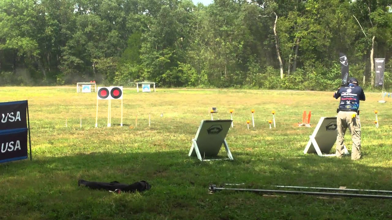 Jerry Miculek (Final round 2) RockCastle AR15.com 3 Gun Nation Shoot-off