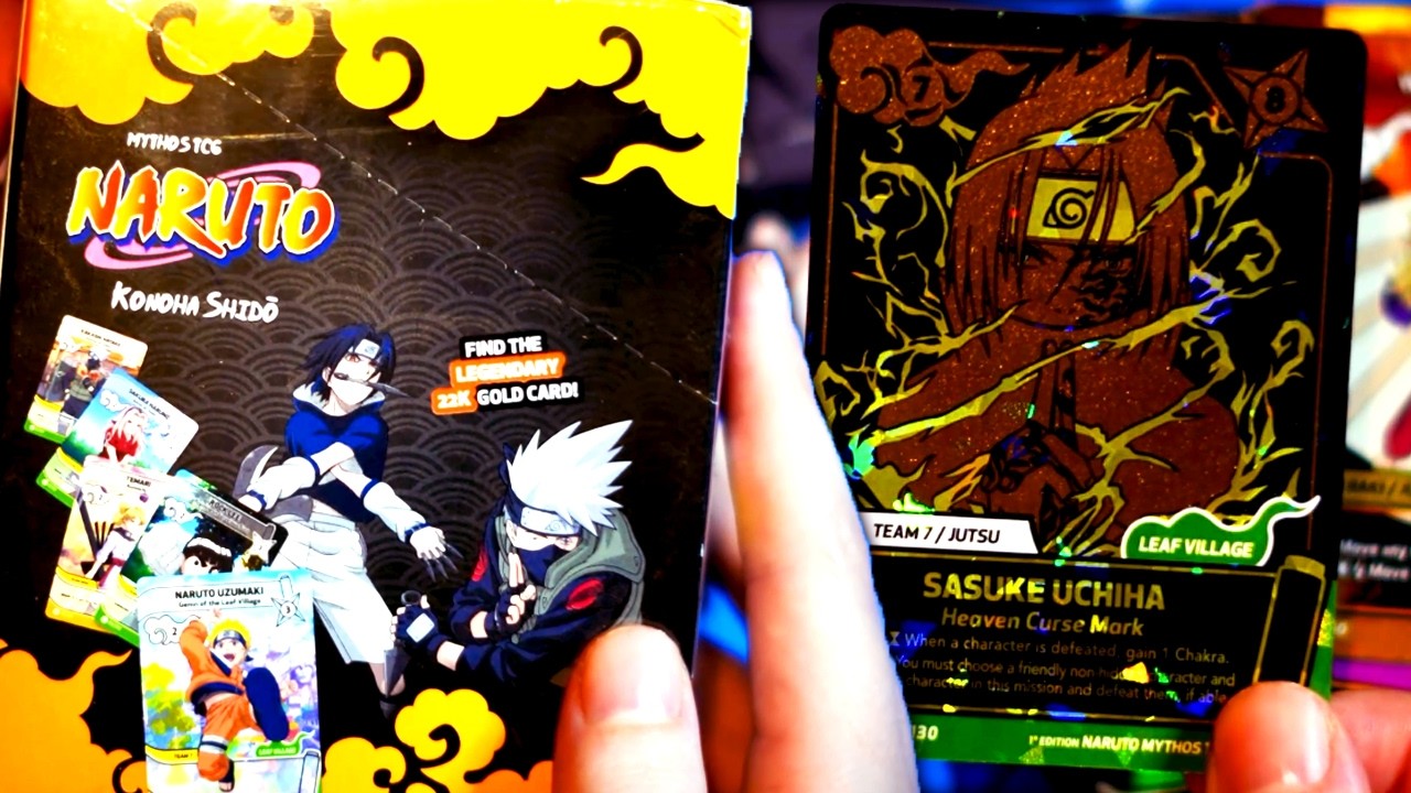 Naruto Mythos TCG Booster Box Opening