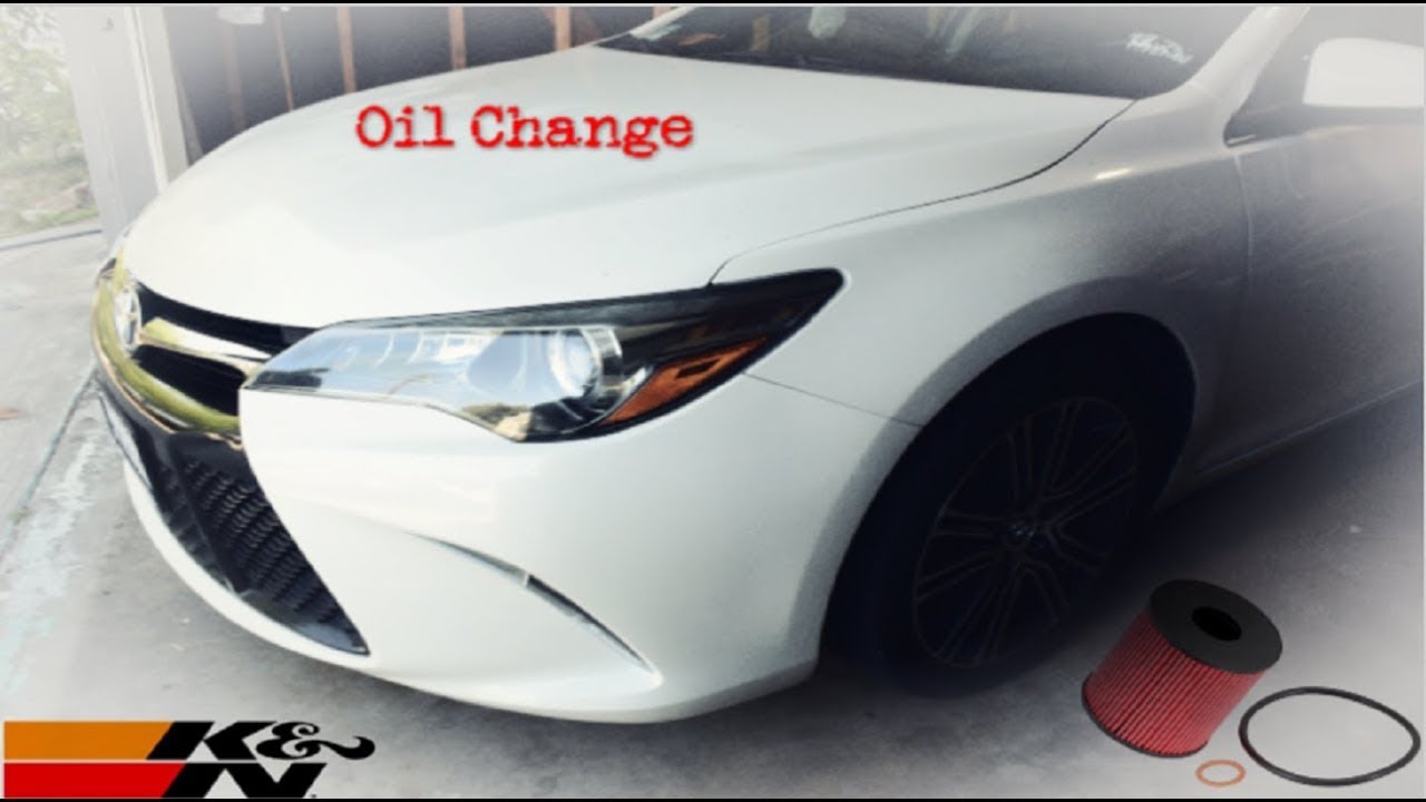 2016 Toyota Camry Oil Change