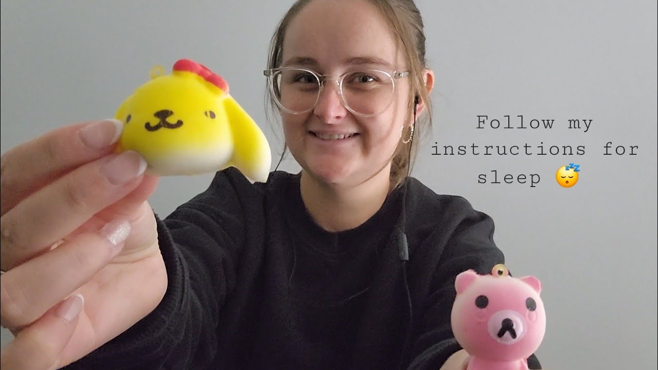 ASMR | Follow My Instructions For Sleep