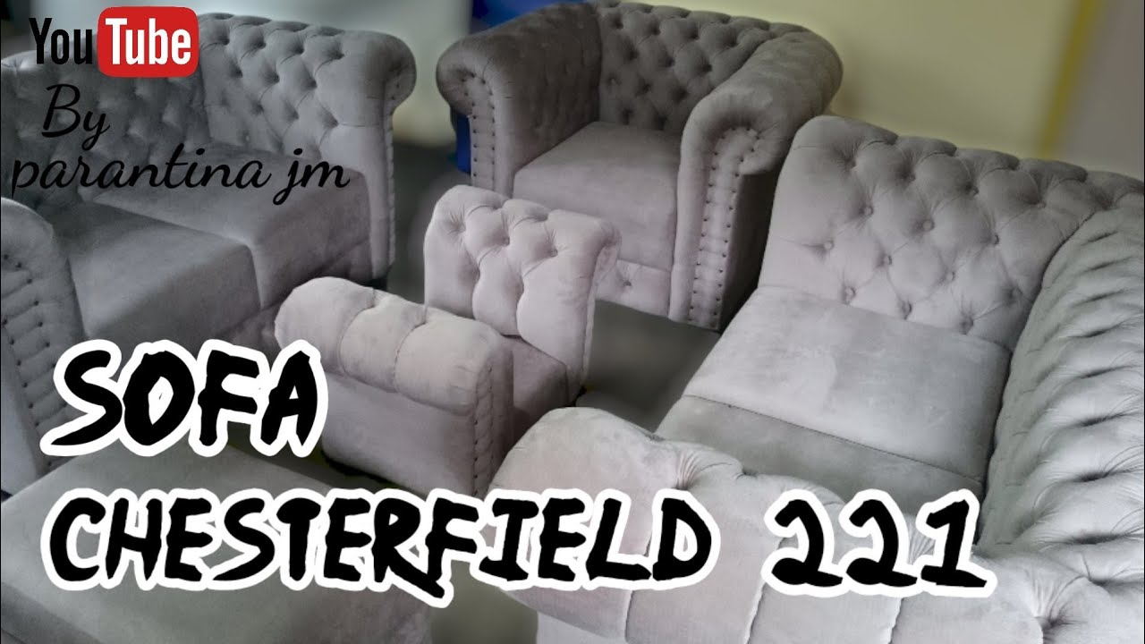 cara membuat sofa seribu kancing dari awal hingga selesai||sofa chesterfield 221