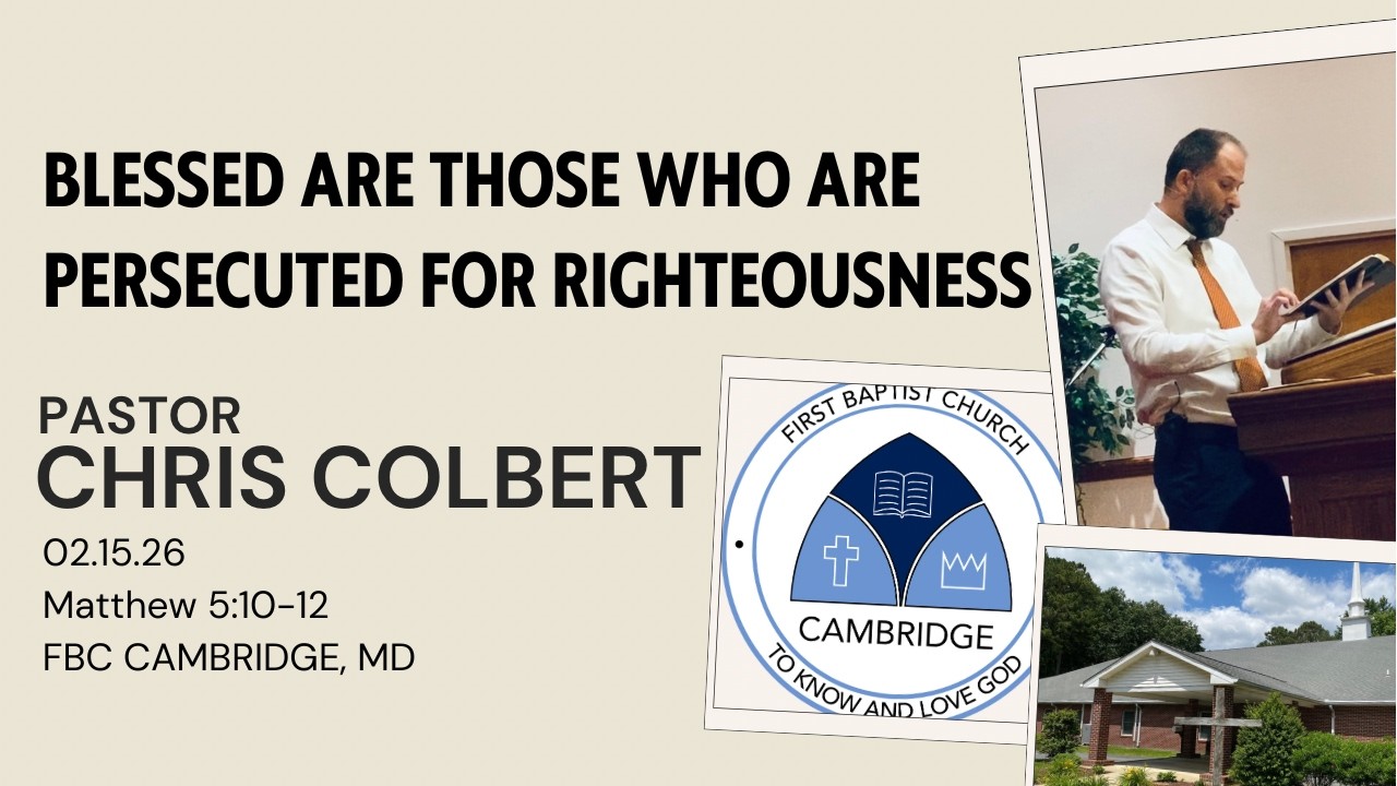 Pastor Chris Colbert - 