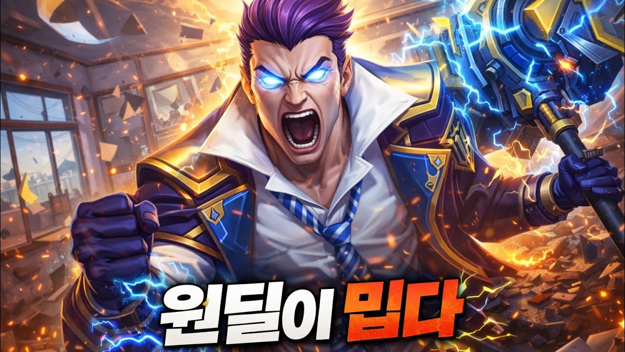 와일드리프트 랭킹 1위를 만났습니다
