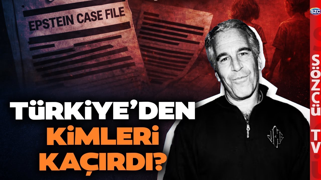 Epstein Türkiye'den Kimleri Kaçırdı? Tüyler Ürperten İddia! O Tarihte Türkiye'ye Gelmiş