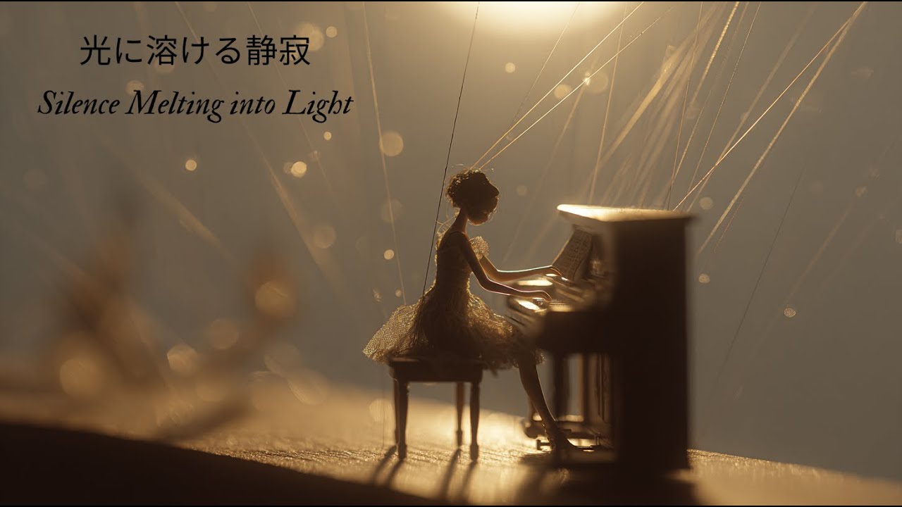 【静かなピアノBGM】光に溶ける静寂｜Silence Melting into Light