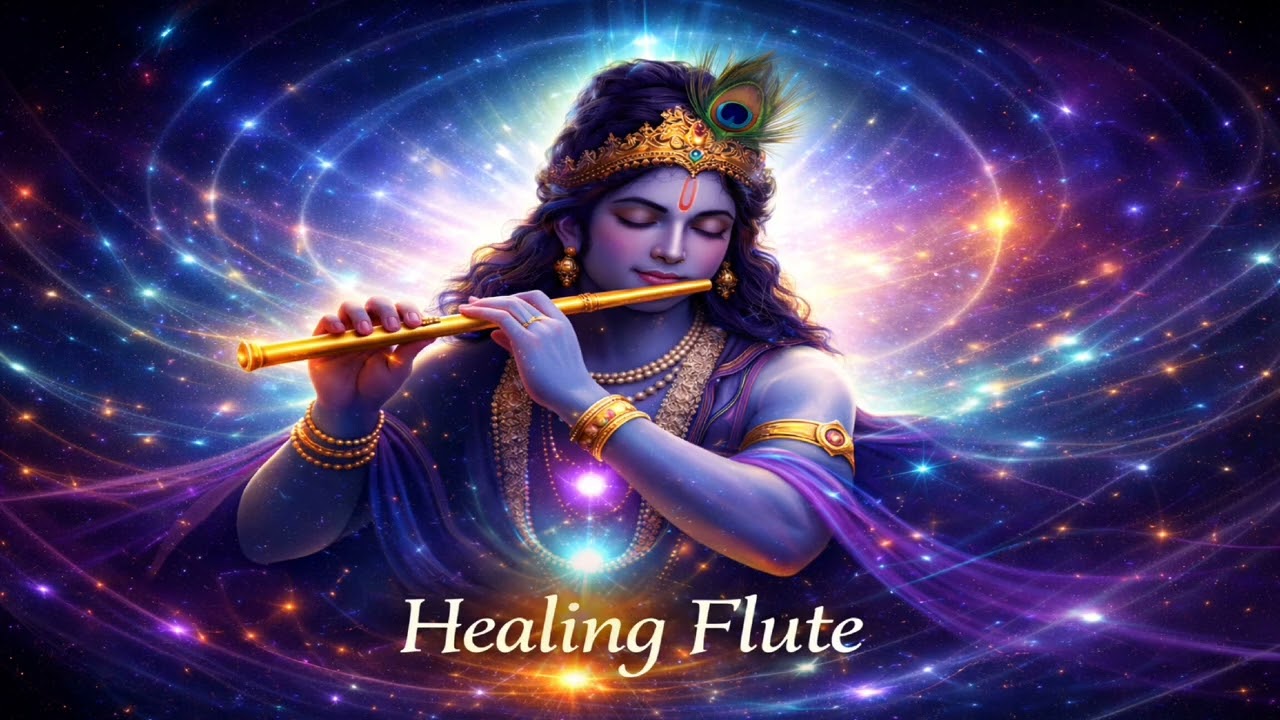 Krishna Flute 🪈 Healing Music 🌸 | Deep Mind Purification 🕉️ |Stress Relief • Positive Energy