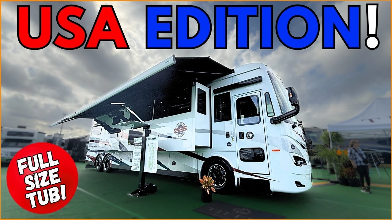 Совершенно новый автобус Tiffin Allegro 45BP 2026 года выпуска (полный тур).