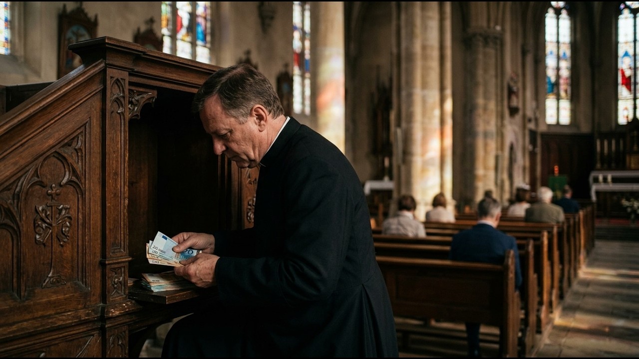 TODA LA IGLESIA CREYÓ EN ÉL… HASTA QUE UN MENDIGO REVELÓ QUIÉN ERA EN REALIDAD   Copia